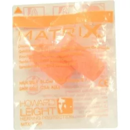 HOWARD Leight Matrix Orange -suojaustulppa,kpl