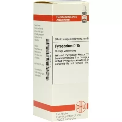 Pyrogenium D15, 20 ml Pyrogenium D15, 20 ml