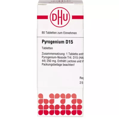 Pyrogeeni D15, 80 kpl