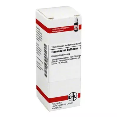 RANUNCULUS BULBOSUS D 12 Laimennus, 20 ml RANUNCULUS BULBOSUS D 12 Laimennus, 20 ml