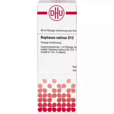 Raphanus sativus D12, 20 ml