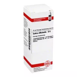 SALVIA OFFICINALIS D 6 Laimennus, 20 ml