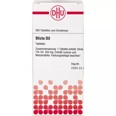 STICTA D 3 -tabletit, 200 kpl