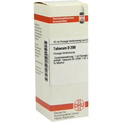 TABACUM D 200 Laimennus, 20 ml TABACUM D 200 Laimennus, 20 ml
