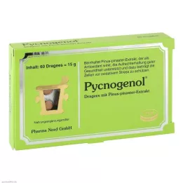 PYCNOGENOL KIEFERNRINDENEXTRAKT Pharma Nord Drag., 60 kpl