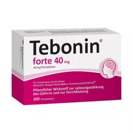 TEBONIN forte 40 mg kalvopäällysteiset tabletit, 200 kpl