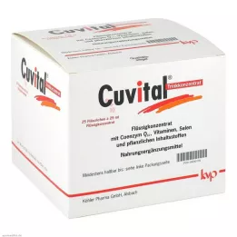 CUVITAL Juomatiiviste, 25X25 ml