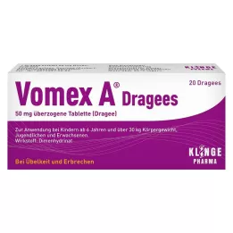 VOMEX A Dragees 50 mg päällystetyt tabletit, 20 kpl