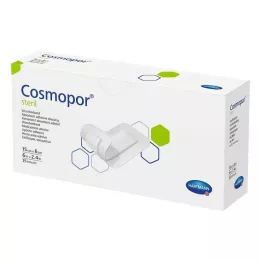 COSMOPOR Steril -haavan assosiaatio 6x15 cm, 25 kpl