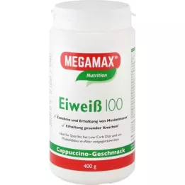 EIWEISS 100 cappuccino megamax -jauhetta, 400 g