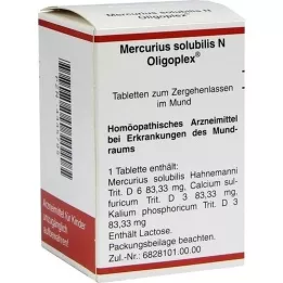 MERCURIUS SOLUBILIS N Oligoplex tabletit, 150 kpl