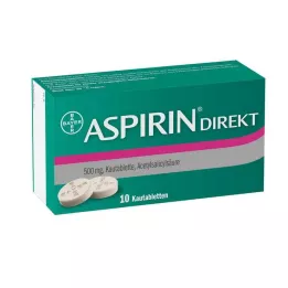 ASPIRIN Direkt purutabletit, 10 kpl