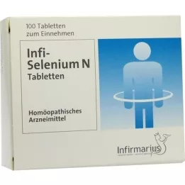 INFI SELENIUM N tablettia, 100 kpl