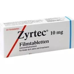 ZYRTEC Film -päällystetyt tabletit, 20 kpl