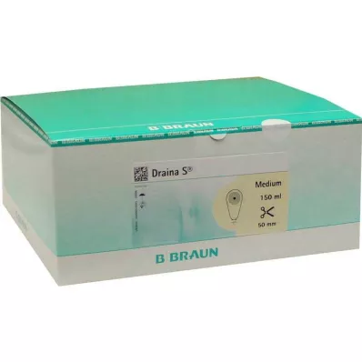 DRAINA S medium steriili pussi 10-50 mm 220 ml, 20 kpl
