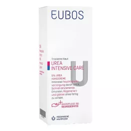 EUBOS TROCKENE Haut Urea 5 % käsivoide, 75 ml