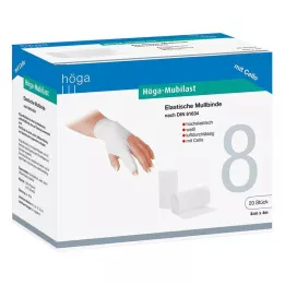 HÖGA-MUBILAST Kiinnitysside 8 cmx4 m sellofaanilla, 1 kpl