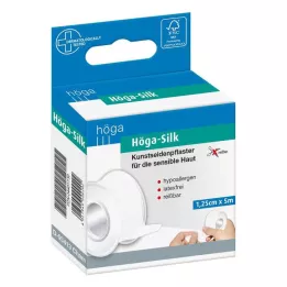 HÖGA-SILK Kipsi 1,25 cmx5 m, 1 kpl