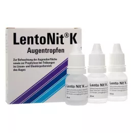 LENTO NIT K-silmätipat, 3X10 ml