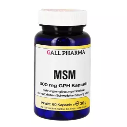 MSM 500 mg GPH kapselit, 60 kpl