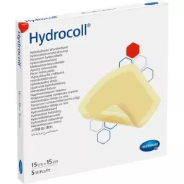 HYDROCOLL Haavayhteys 15x15 cm, 5 kpl