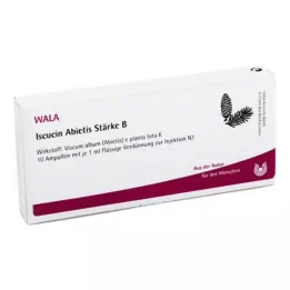 ISCUCIN abietis Vahvuus B Ampullit, 10X1 ml
