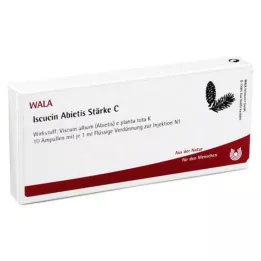 ISCUCIN abietis Strength C Ampullit, 10X1 ml