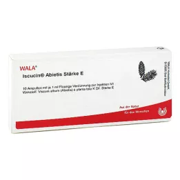ISCUCIN abietis Strength E Ampullit, 10X1 ml