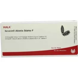 ISCUCIN abietis Strength F Ampullit, 10X1 ml