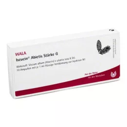 ISCUCIN abietis Strength G Ampullit, 10X1 ml