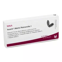 ISCUCIN abietis potenssisarjan I ampullit, 10X1 ml