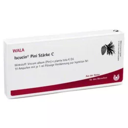ISCUCIN PINI -lujuus C Ampules, 10x1 ml
