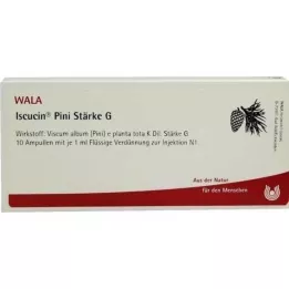 ISCUCIN PINI -lujuus g ampullia, 10x1 ml