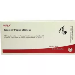 ISCUCIN populi vahvuus A-ampullit, 10X1 ml