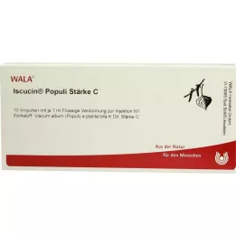 ISCUCIN populi Strength C -ampullit, 10X1 ml