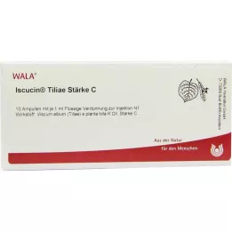 ISCUCIN tiliae Vahvuus C Ampullit, 10X1 ml