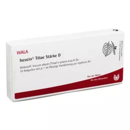 ISCUCIN tiliae Strength D Ampullit, 10X1 ml
