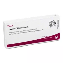 ISCUCIN tiliae Strength E Ampullit, 10X1 ml