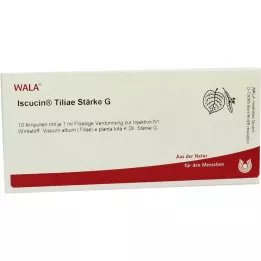 ISCUCIN tiliae Strength G Ampulss, 10X1 ml