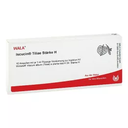 ISCUCIN tiliae Strength H Ampullit, 10X1 ml