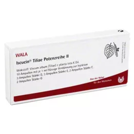 ISCUCIN tiliae potenssisarja II ampullit, 10X1 ml