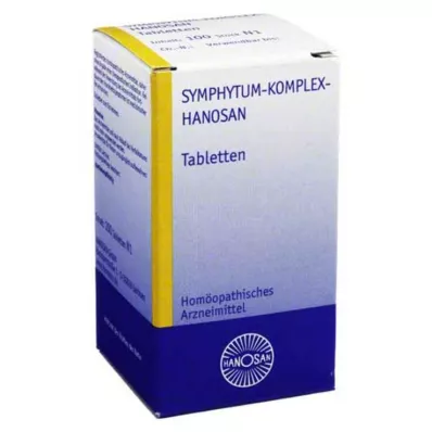 SYMPHYTUM KOMPLEX Hanosan-tabletit, 100 kpl SYMPHYTUM KOMPLEX Hanosan-tabletit, 100 kpl