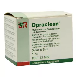 OPRACLEAN Harsoside jodoformilla tamponille 5 cm x 5 m, 1 kpl