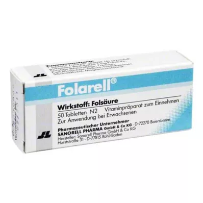 FOLARELL Tabletit, 50 kpl
