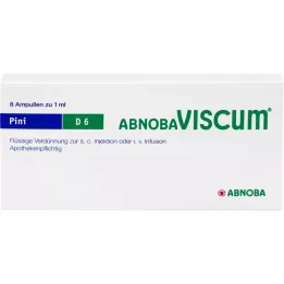 ABNOBAVISCUM Pini D 6 ampullia, 8 kpl