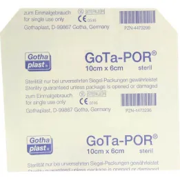 Gota-Por haavalaastari steriili 60x100 mm, 1 kpl