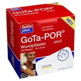 GOTA-POR Haavan laastari steriili 60x100 mm, 50 kpl