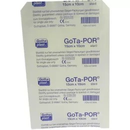GOTA-POR Haavan laastari steriili 100x150 mm, 1 kpl