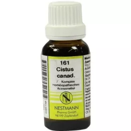 CISTUS CANADENSIS F Kompleksin nro 161 laimennus, 20 ml
