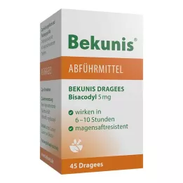 BEKUNIS Bisacodyl Dragees 5 mg enterotabletit, 45 kpl